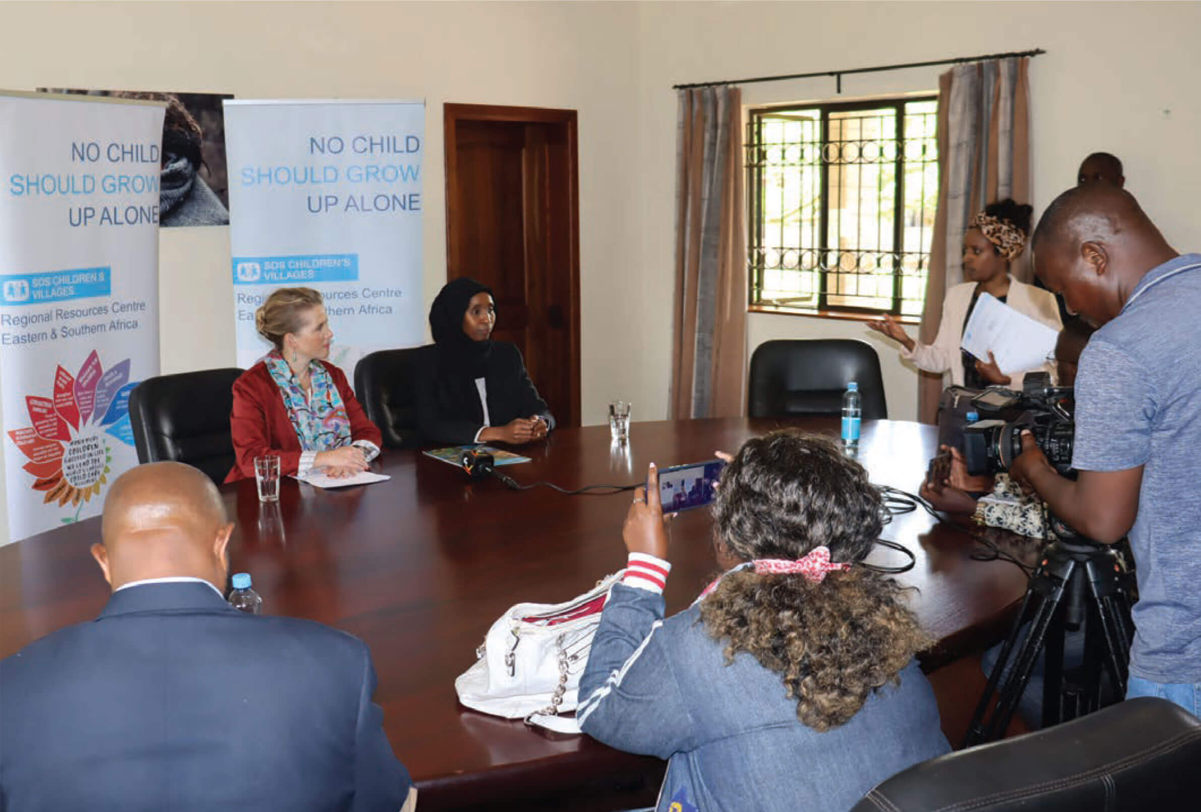 SOS CHILDREN'S VILLAGES CEO VISITS KENYA